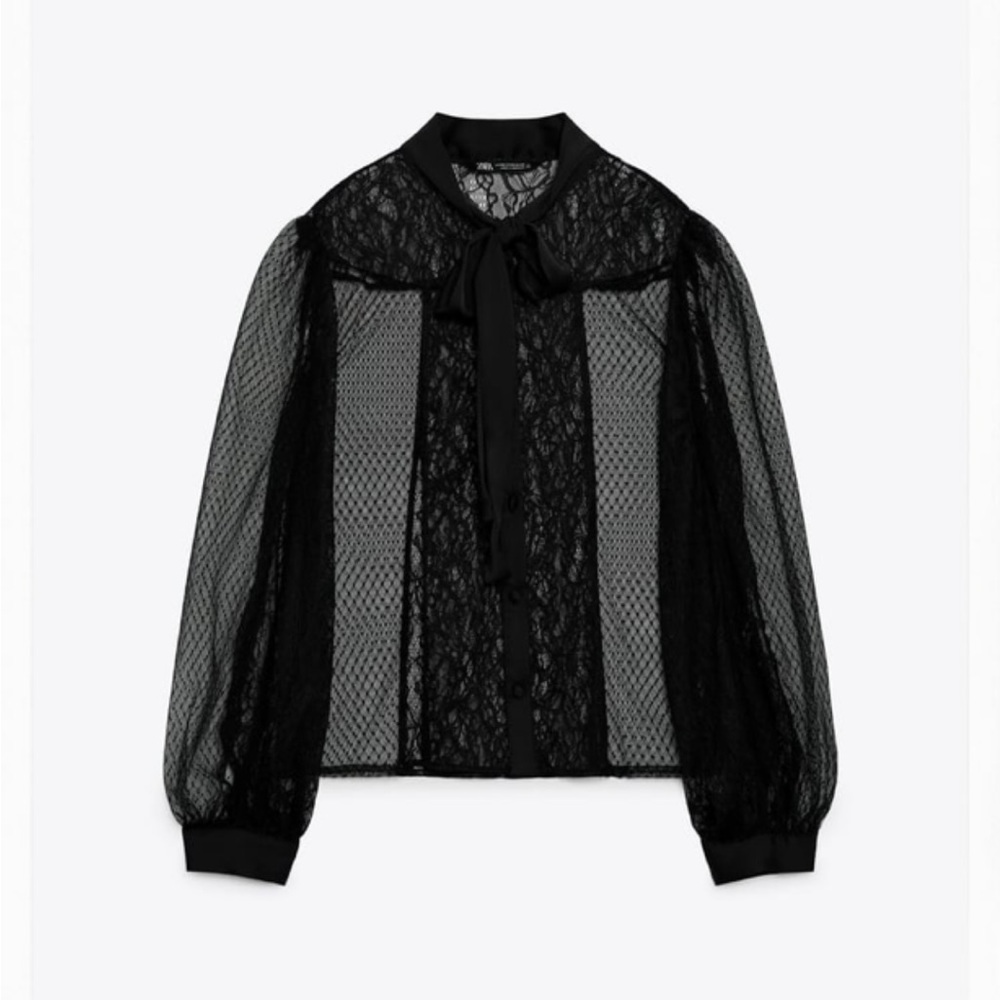 Zara lace top